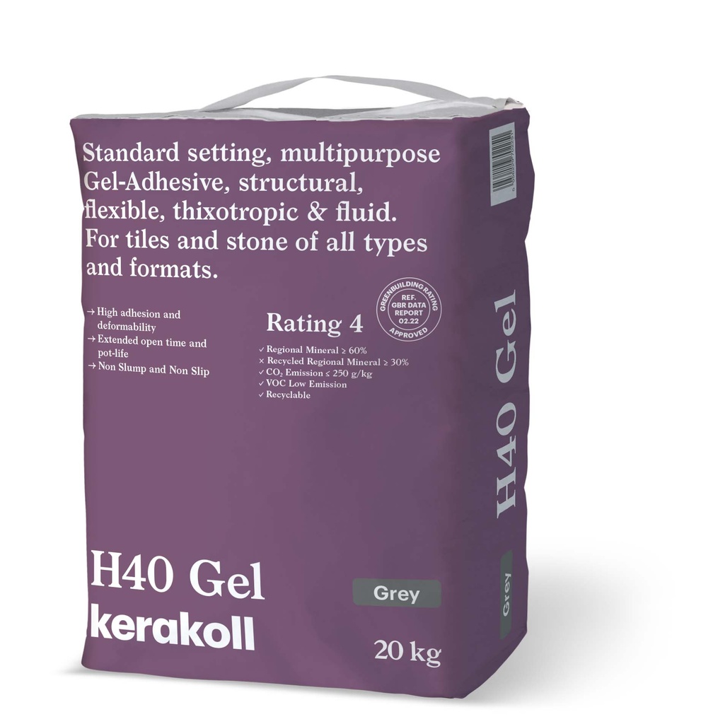 Kerakoll H40 Standard Grey 20kg