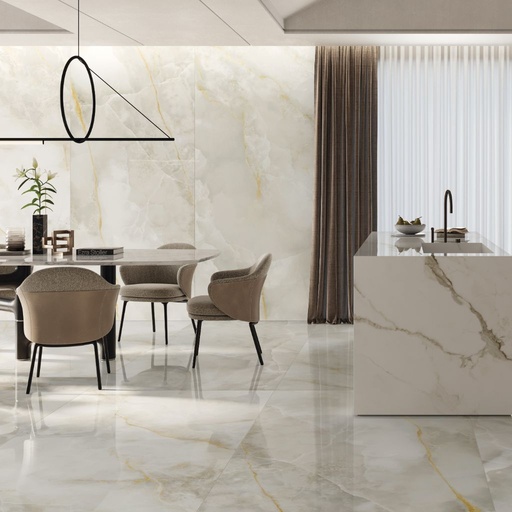 Segrato Blanche Large Thin Format Porcelain