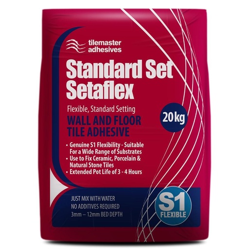 Setaflex Standard Set Grey S1 Adhesive 20kg