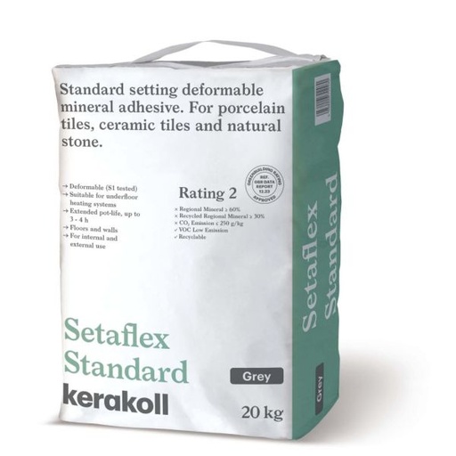 Setaflex Standard Set Grey S1 Adhesive 20kg